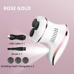 GDS Electric Foot Grinder, Rechargeable Vacuum Foot Grinder To Remove Dead Skin And Calluses, Adjustable Speed, Suitable for Male And Female Dry Dead Cracked Skin,A