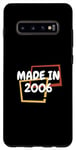 Coque pour Galaxy S10+ Fabriqué en 2006 pour la célébration de l'année de naissance ou d'anniversaire