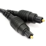 kenable TOS Optical Digital Audio Lead - 5mm Cable - 1.5m [1.5 metres]