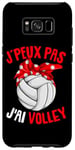 Coque pour Galaxy S8+ J'Peux Pas J'ai Volley Volley-Ball Volleyball Fille Femme