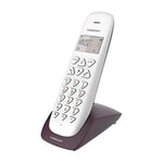 Logicom VEGA 155T - Telephone fixe sans fil - Avec Répondeur - Solo - Téléphones analogiques et dect - Aubergine