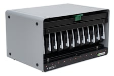 Lockncharge Bolt 12, Skåp För Hantering Av Bärbar Enhet, Svart, Grå, Vägg, 2,75 Cm, 16,7 Cm, 8,6 Cm