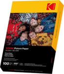 Kodak Blank fotopapir, 10x15/180g/100ark