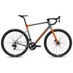 Ridley Bikes Grifn Rival AXS Carbon Allroad Bike - 2023 Rich Orange Metallic / Bermuda Grey Small Metallic/Bermuda