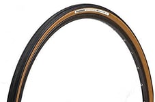 Panaracer GravelKing Slick TLC Folding Tyre : Black/Brown, 27.5 x 1.90