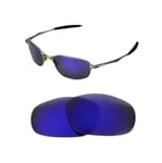 NEW POLARIZED CUSTOM PURPLE LENS FOR OAKLEY BIG SQUARE WIRE SUNGLASSES