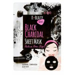 K-Beauty Secrets Black Charcoal Sheet Mask