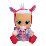CRY BABIES Dressy Fantasy Hannah | Interactive Doll that cries Real tears with Hair to Style, Clothes to Wear and Accessories - Toy and Gift for Boys and Girls