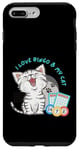 iPhone 7 Plus/8 Plus I Love Bingo And My Cat Bingo Player Group Matching Women Case