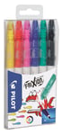 Fiberpenna Pilot Frixion Color 6-pack 6 färger