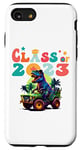 Coque pour iPhone SE (2020) / 7 / 8 Casquette de remise de diplôme humoristique en forme de dinosaure T-Rex 2023