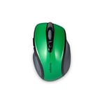 Kensington Pro Fit Wireless Mouse - Mid Size - Emerald Green Right-h