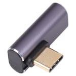 USB-C (hane) till (hona) adapter - 90 graders vinkel