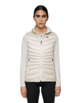 Lara Light Down Vest W Moonbeam (L)