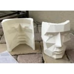 MakeIT Size: M, Face As Negative Mold For Casting Svart M