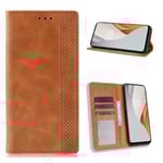 Bofink Vintage läder OnePlus Nord N100 fodral - Brun Brun