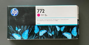 Genuine HP 772 Ink - MAGENTA / DESIGNJET Z5200 Z5400 (INC VAT) BOXED