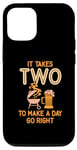 iPhone 14 It takes two - Men Barbeque Grill Master Grilling Case