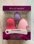 Brush Works The Complete HD Complexion & Contouring Kit Brand New In Box