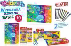 Colorino School Layette Colorino Crayons Felt Tip Pens School Supplies 10 Elements