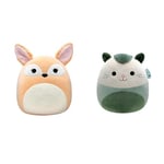 Squishmallows Original 16-Inch Pace the Tan Fennec Fox - Large Ultrasoft Official Plush & SQCR04200 Willoughby-Green Possum 16"