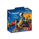 Playmobil 71039 City Action Off-Road Quad, rescue, Racing, quad bike, Fun Imaginative Role-Play, PlaySets Suitable for Children Ages 4+