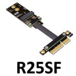 80cm R25SF PCIe x4 à M.2 A.E. câble d'extension de carte adaptateur WiFi clé pci-express M2 un adaptateur de Conversion de clé E