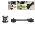 ULANZU PT-3 Triple Cold Shoe Plate Adapter to Mount Microphone/Video Light Extension Bracket Compatible with DJI Osmo Pocket Zhiyun Smooth 4 Gimbals Accessories