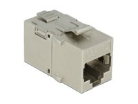 Delock Keystone Module - Modulär Insats (Koppling) - Cat 6A - Stp - Rj-45 - Metall
