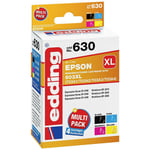 Edding Encre remplace Epson 603XL, T03A6, T03A1, T03A2, T03A3, T03A4 compatible pack bundle noir, cyan, magenta, jaune