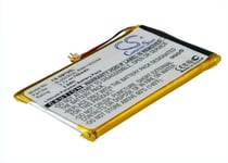 Kompatibelt med Samsung YP-T9JBAB, 3.7V, 750 mAh