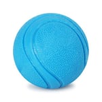 Balle Rebondissante Chien, Yukong Balle Chien Indestructible –Jouet pour Grands et Petits Chiens – Ballon Chien Solide – Convient pour Chiots(S/M/L) (M, Bleu)