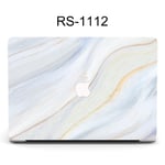 Convient pour étui de protection pour ordinateur portable Apple AirPro housse de protection pour macbook couleur marbre boîtier d'ordinateur-RS-1112- 2019Pro16 (A2141)