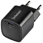 Intenso® USB-C GaN Power laddare 30W PD 3.0/QC 4.0 - Svart