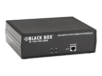Black Box Cat6 A/b Switch - Layer 1 Rj45 Fjärrstyrd Ethernet Rs232