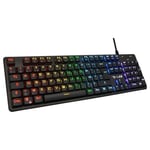 Clavier gaming filaire THE G-LAB Low Profil Switch - Rouge - Neuf
