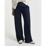 FLUID DRAWSTRING PANTS, 34, EVENING BLUE