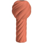 Twist Pillar Vas 34 cm, Röd