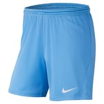 NIKE BV6860-412 Dri-FIT Park 3 Shorts Women's UNIVERSITY BLUE/WHITE Size XL