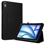 iPad Air 13" 2024/2025 Fodral med stativ - Svart