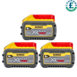 DeWalt DCB547x3 3x18V/54V 9Ah Li-Ion XR Flexvolt Battery