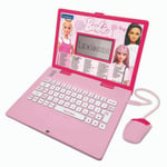 Lexibook Bilingual Educational Laptop│with 124 Fun Activities│Barbie│4 Year+