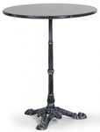 Brafab - Loire Marmorbord 60 cm Rund Svart