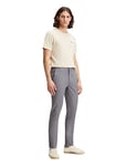 Dockers Men's Alpha Original Khaki Skinny - Lite Trousers, Burma Grey, 36W 36L UK