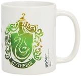 Harry Potter - Slytherin Stencil Crest, Multicolore, 11 oz/315 ml Mug