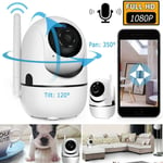 1080p Wireless Wifi Ip Smart Camera Cctv Night Vision Monitor Cam Home Security