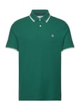 Tipped Polo Org Piq Green Original Penguin