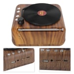 Vinyl Record Player Speaker Retro Wooden Turntable Record Player