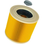 Vhbw - filtre à cartouches compatible avec Kärcher mv 3 p Extension Kit, mv 3 Premium, mv 3 Premium Fireplace kit aspirateur