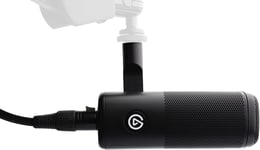 Elgato Wave DX with Cable - Dynamic XLR Microphone with 10Ft/3M XLR Cable, Speec